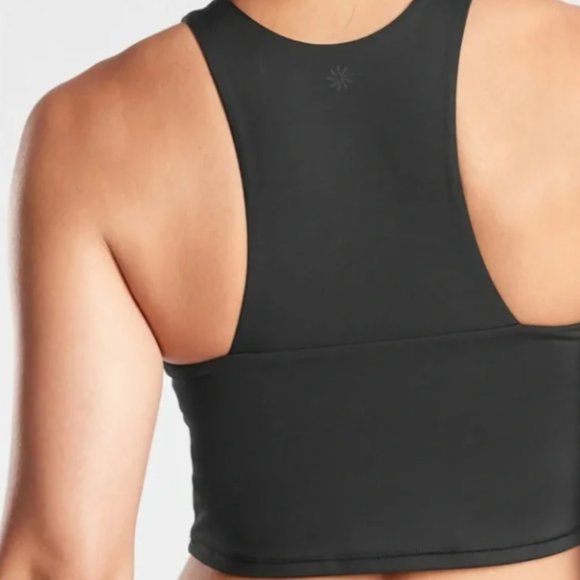 Athleta Ultimate Crop Bra A-C Size Large - Picture 3 of 11